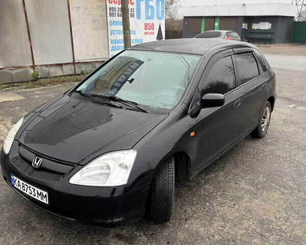 Черный Хонда Цивик, объемом двигателя 1.4 л и пробегом 300 тыс. км за 3900 $, фото 1 на Automoto.ua