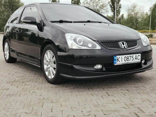 Черный Хонда Цивик, объемом двигателя 1.4 л и пробегом 160 тыс. км за 5000 $, фото 1 на Automoto.ua