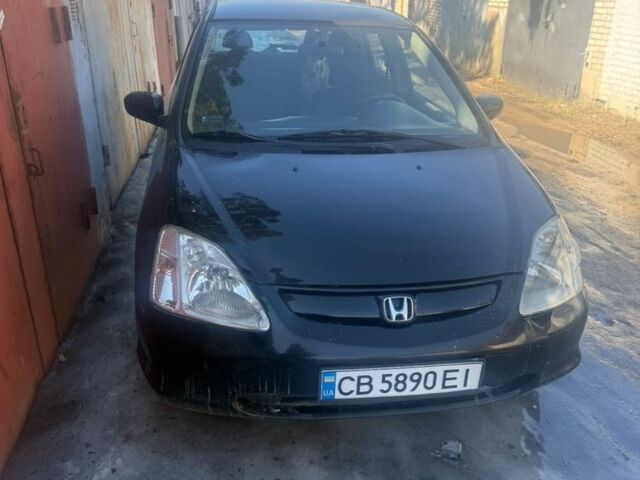 Чорний Хонда Сівік, об'ємом двигуна 1.7 л та пробігом 260 тис. км за 3000 $, фото 1 на Automoto.ua