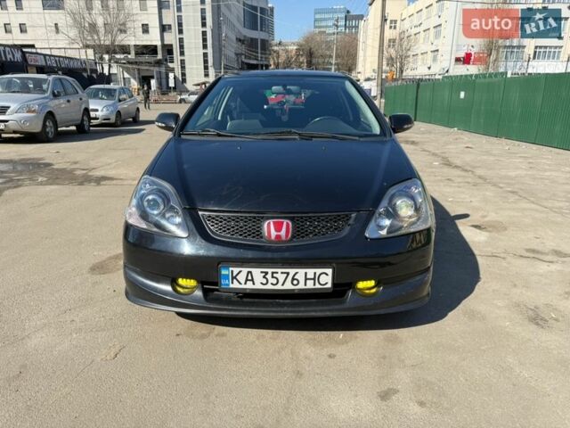 Черный Хонда Цивик, объемом двигателя 1.4 л и пробегом 253 тыс. км за 3200 $, фото 1 на Automoto.ua