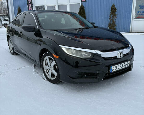 Черный Хонда Цивик, объемом двигателя 2 л и пробегом 197 тыс. км за 13800 $, фото 1 на Automoto.ua