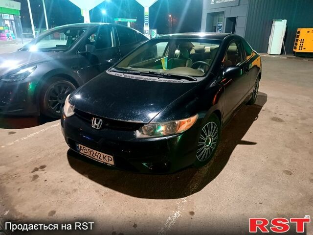 Черный Хонда Цивик, объемом двигателя 1.8 л и пробегом 220 тыс. км за 4000 $, фото 1 на Automoto.ua