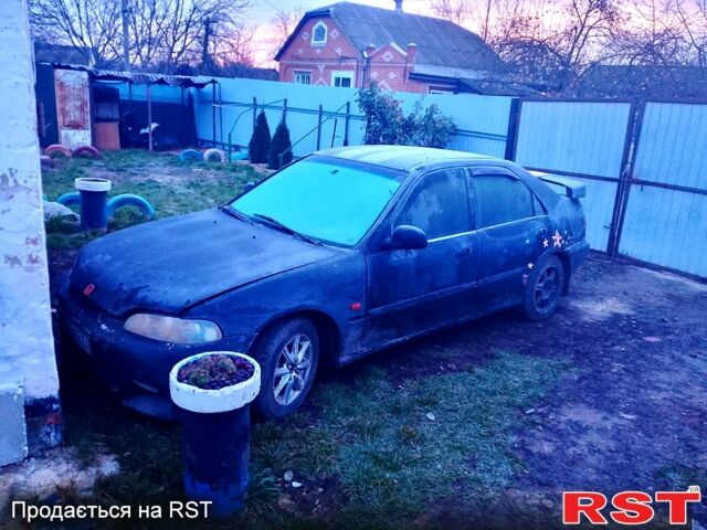 Черный Хонда Цивик, объемом двигателя 1.5 л и пробегом 253 тыс. км за 800 $, фото 1 на Automoto.ua