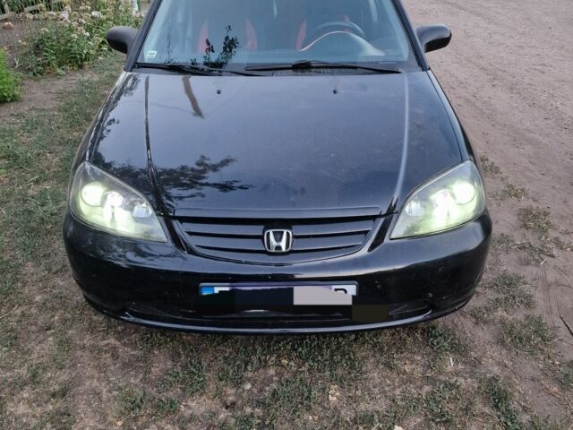 Черный Хонда Цивик, объемом двигателя 1.7 л и пробегом 250 тыс. км за 3650 $, фото 1 на Automoto.ua