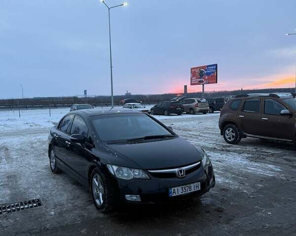 Черный Хонда Цивик, объемом двигателя 1.8 л и пробегом 282 тыс. км за 6200 $, фото 1 на Automoto.ua