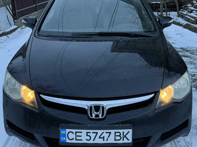 Черный Хонда Цивик, объемом двигателя 1.8 л и пробегом 345 тыс. км за 5300 $, фото 1 на Automoto.ua
