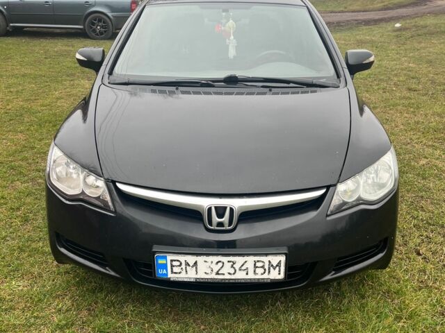 Черный Хонда Цивик, объемом двигателя 1.8 л и пробегом 352 тыс. км за 5000 $, фото 1 на Automoto.ua