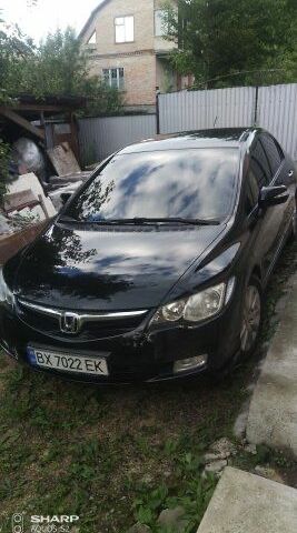 Черный Хонда Цивик, объемом двигателя 1.3 л и пробегом 175 тыс. км за 5500 $, фото 1 на Automoto.ua