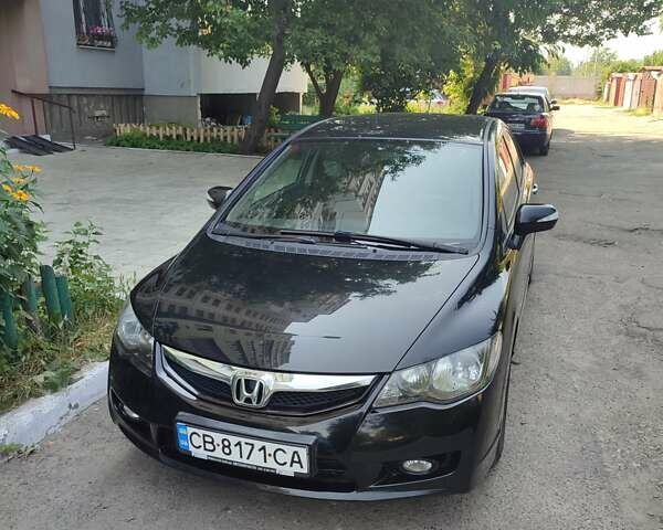 Черный Хонда Цивик, объемом двигателя 1.34 л и пробегом 158 тыс. км за 9400 $, фото 1 на Automoto.ua