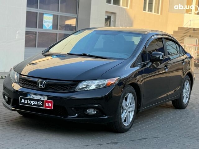 Черный Хонда Цивик, объемом двигателя 1.8 л и пробегом 218 тыс. км за 9990 $, фото 1 на Automoto.ua