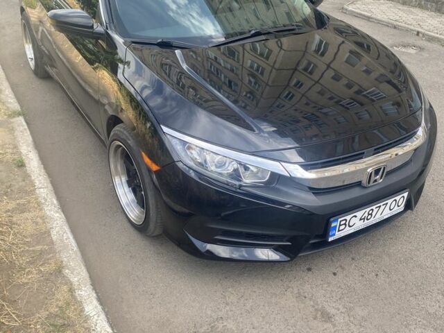 Черный Хонда Цивик, объемом двигателя 2 л и пробегом 85 тыс. км за 12500 $, фото 1 на Automoto.ua