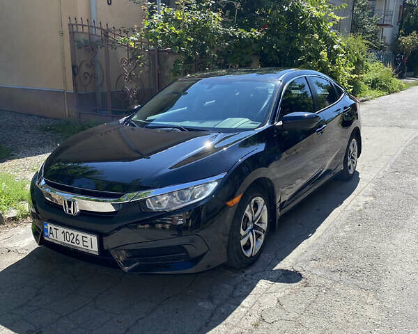 Чорний Хонда Сівік, об'ємом двигуна 2 л та пробігом 75 тис. км за 16000 $, фото 1 на Automoto.ua