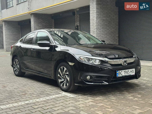 Черный Хонда Цивик, объемом двигателя 1.6 л и пробегом 56 тыс. км за 12999 $, фото 1 на Automoto.ua