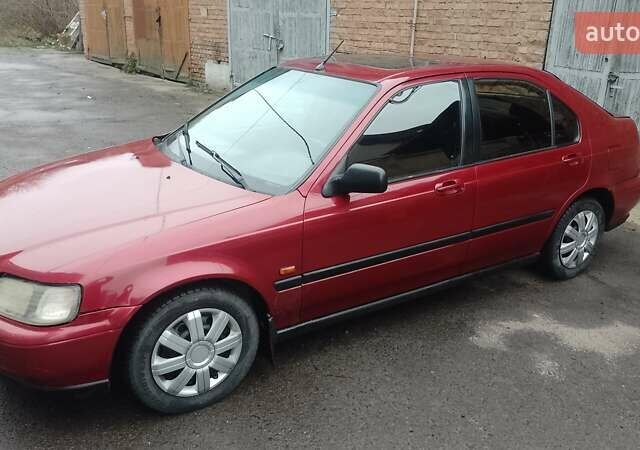 Красный Хонда Цивик, объемом двигателя 1.4 л и пробегом 315 тыс. км за 2399 $, фото 1 на Automoto.ua