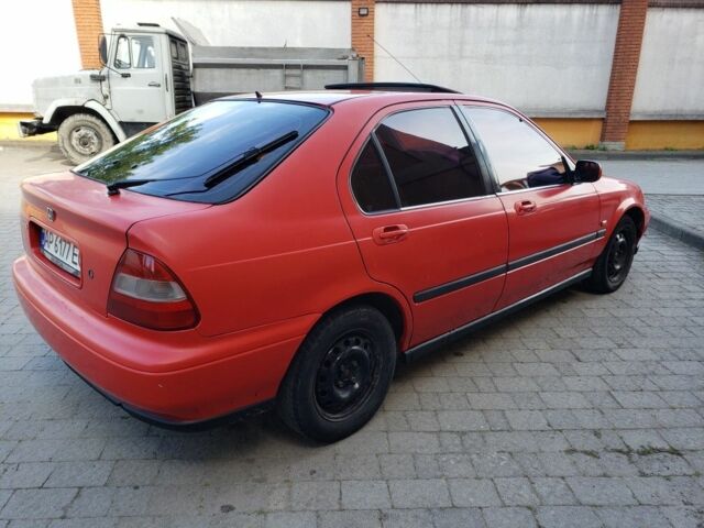 Червоний Хонда Сівік, об'ємом двигуна 1.4 л та пробігом 121 тис. км за 2650 $, фото 1 на Automoto.ua