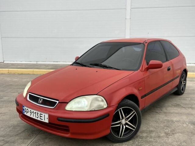 Червоний Хонда Сівік, об'ємом двигуна 1.3 л та пробігом 250 тис. км за 1999 $, фото 1 на Automoto.ua