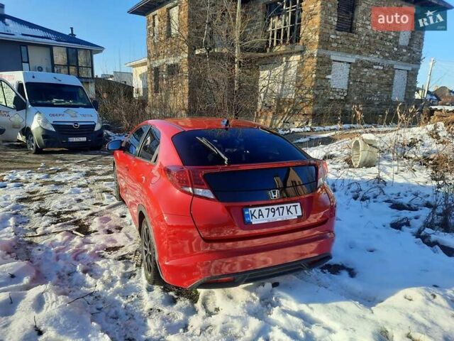 Красный Хонда Цивик, объемом двигателя 1.8 л и пробегом 180 тыс. км за 12500 $, фото 1 на Automoto.ua