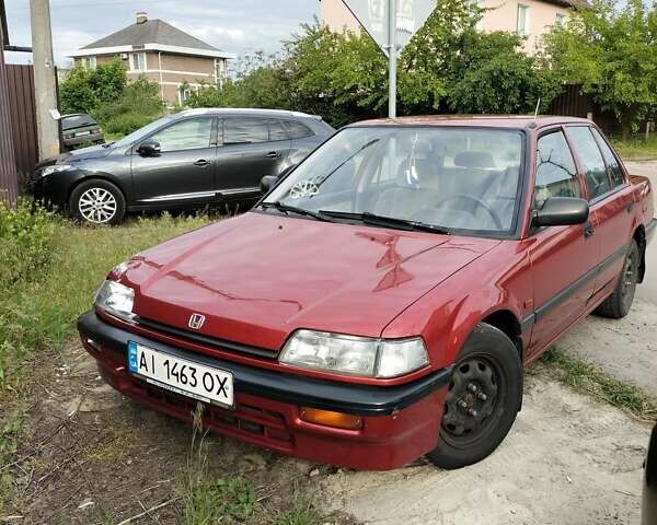 Красный Хонда Цивик, объемом двигателя 1.39 л и пробегом 380 тыс. км за 2000 $, фото 1 на Automoto.ua