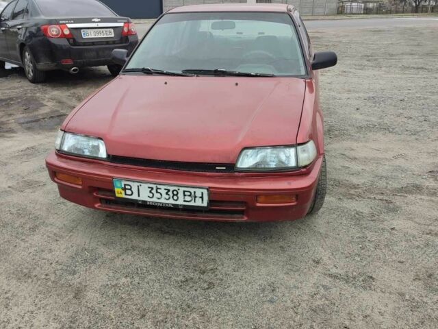 Красный Хонда Цивик, объемом двигателя 1.4 л и пробегом 200 тыс. км за 1150 $, фото 1 на Automoto.ua