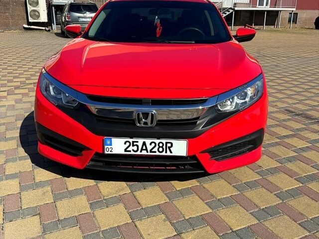 Красный Хонда Цивик, объемом двигателя 1.9 л и пробегом 77 тыс. км за 11000 $, фото 1 на Automoto.ua