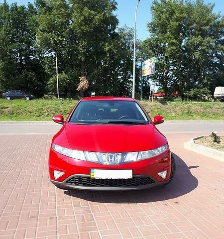 Красный Хонда Цивик, объемом двигателя 1.8 л и пробегом 185 тыс. км за 8700 $, фото 1 на Automoto.ua