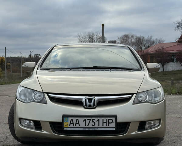 Жовтий Хонда Сівік, об'ємом двигуна 1.8 л та пробігом 156 тис. км за 6700 $, фото 1 на Automoto.ua