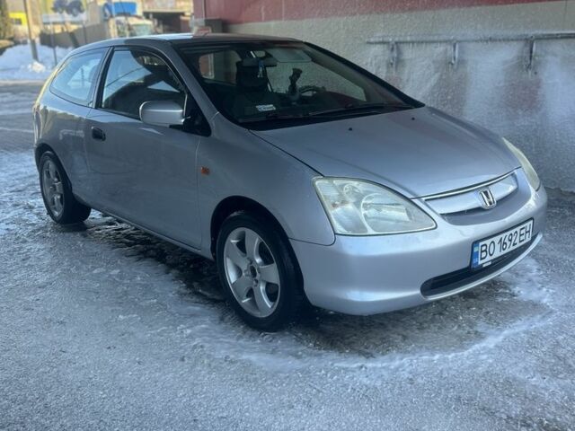 Серый Хонда Цивик, объемом двигателя 1.7 л и пробегом 276 тыс. км за 3700 $, фото 1 на Automoto.ua