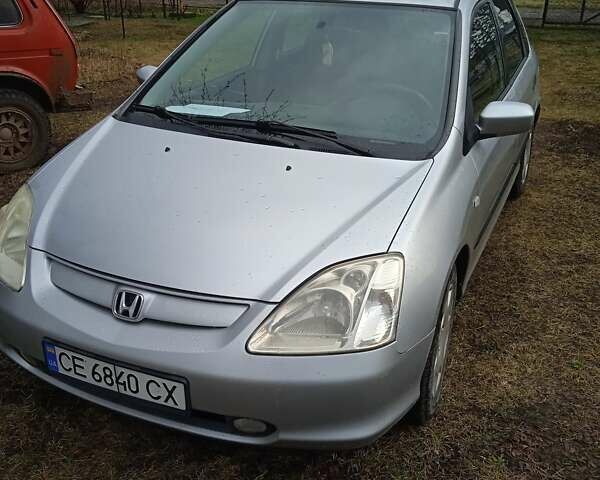 Серый Хонда Цивик, объемом двигателя 1.7 л и пробегом 400 тыс. км за 4150 $, фото 1 на Automoto.ua