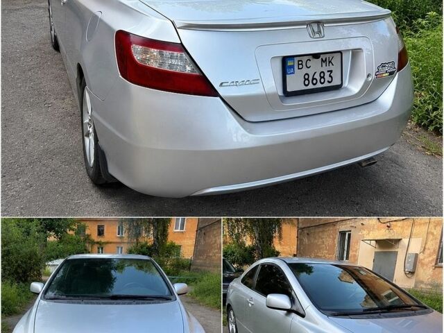 Серый Хонда Цивик, объемом двигателя 1.8 л и пробегом 311 тыс. км за 6000 $, фото 1 на Automoto.ua