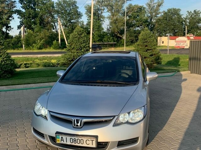 Серый Хонда Цивик, объемом двигателя 1.8 л и пробегом 200 тыс. км за 8000 $, фото 1 на Automoto.ua