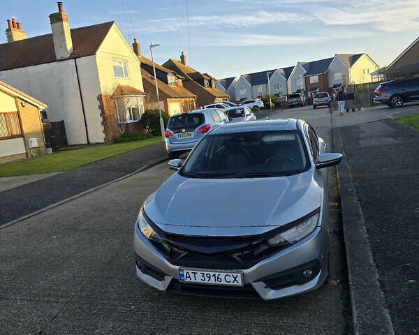 Серый Хонда Цивик, объемом двигателя 1.5 л и пробегом 178 тыс. км за 10500 $, фото 1 на Automoto.ua