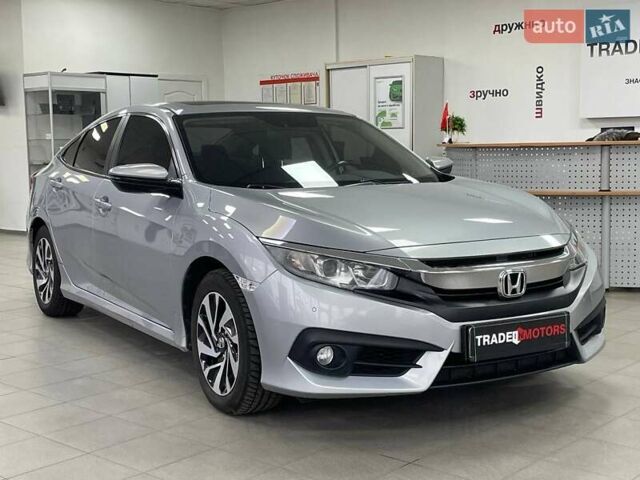 Серый Хонда Цивик, объемом двигателя 1.6 л и пробегом 82 тыс. км за 15490 $, фото 1 на Automoto.ua
