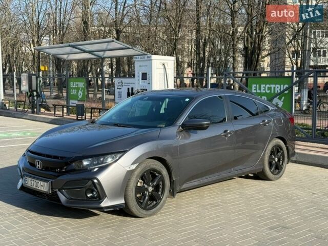 Серый Хонда Цивик, объемом двигателя 2 л и пробегом 75 тыс. км за 17000 $, фото 1 на Automoto.ua