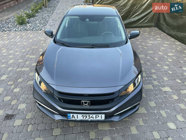 Серый Хонда Цивик, объемом двигателя 2 л и пробегом 90 тыс. км за 17400 $, фото 1 на Automoto.ua