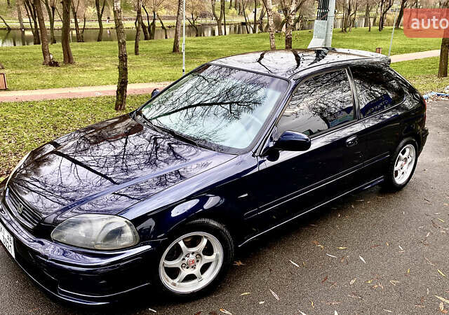 Синий Хонда Цивик, объемом двигателя 1.4 л и пробегом 570 тыс. км за 4300 $, фото 1 на Automoto.ua