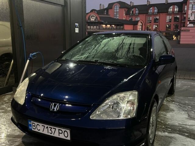 Синий Хонда Цивик, объемом двигателя 1.4 л и пробегом 282 тыс. км за 2900 $, фото 1 на Automoto.ua