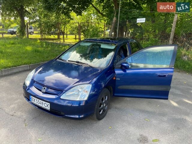 Синий Хонда Цивик, объемом двигателя 1.59 л и пробегом 434 тыс. км за 2500 $, фото 1 на Automoto.ua