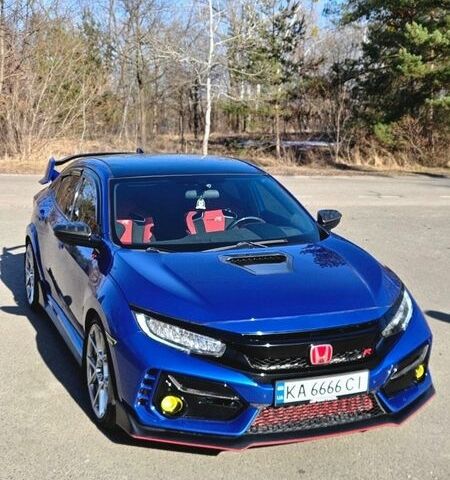 Синий Хонда Цивик, объемом двигателя 2 л и пробегом 80 тыс. км за 35000 $, фото 1 на Automoto.ua