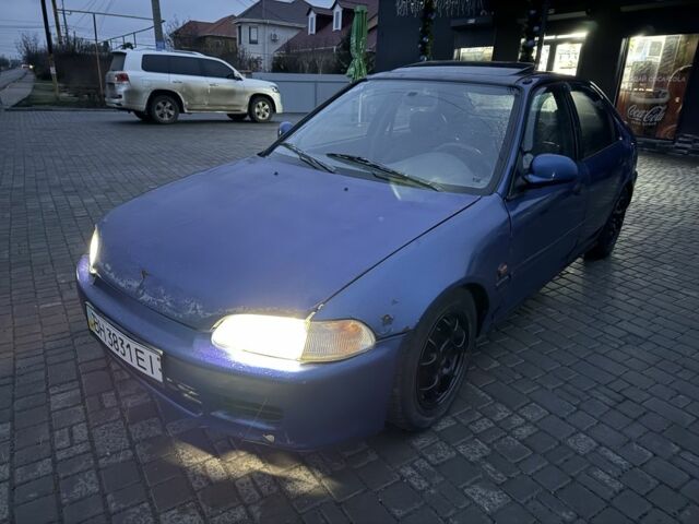 Синий Хонда Цивик, объемом двигателя 1.5 л и пробегом 400 тыс. км за 1000 $, фото 1 на Automoto.ua