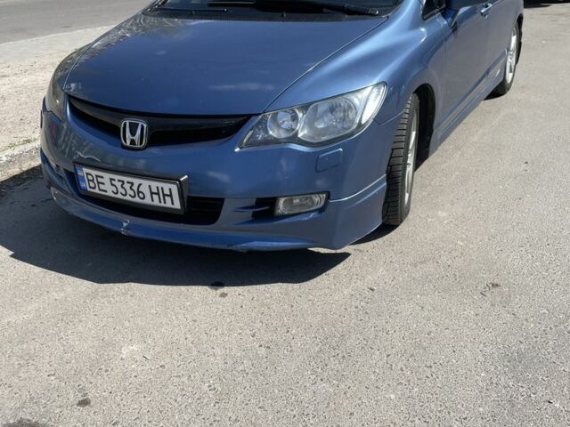 Синий Хонда Цивик, объемом двигателя 1.8 л и пробегом 214 тыс. км за 5000 $, фото 1 на Automoto.ua