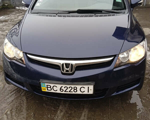Синий Хонда Цивик, объемом двигателя 1.8 л и пробегом 243 тыс. км за 4700 $, фото 1 на Automoto.ua