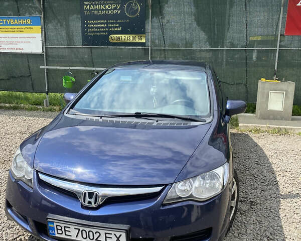 Синий Хонда Цивик, объемом двигателя 1.8 л и пробегом 340 тыс. км за 4600 $, фото 1 на Automoto.ua