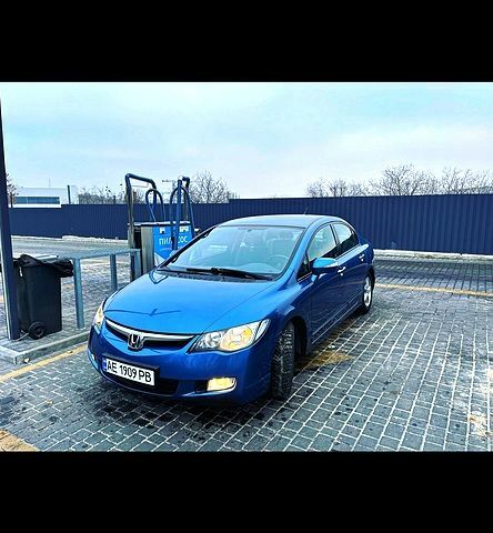 Синий Хонда Цивик, объемом двигателя 1.3 л и пробегом 210 тыс. км за 5000 $, фото 1 на Automoto.ua