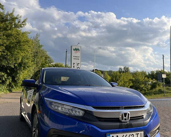 Синий Хонда Цивик, объемом двигателя 2 л и пробегом 167 тыс. км за 13000 $, фото 1 на Automoto.ua