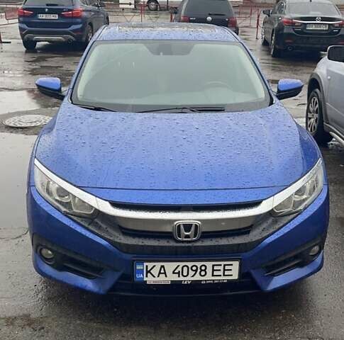 Синий Хонда Цивик, объемом двигателя 1.6 л и пробегом 175 тыс. км за 15000 $, фото 1 на Automoto.ua