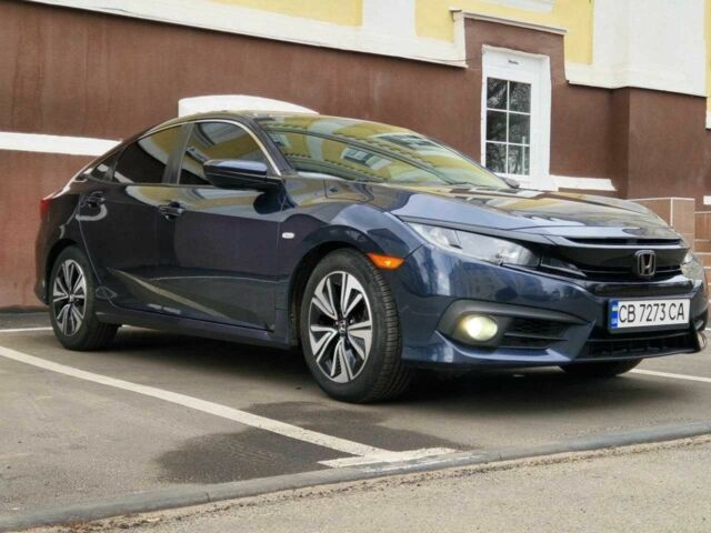 Синій Хонда Сівік, об'ємом двигуна 2 л та пробігом 196 тис. км за 13700 $, фото 1 на Automoto.ua