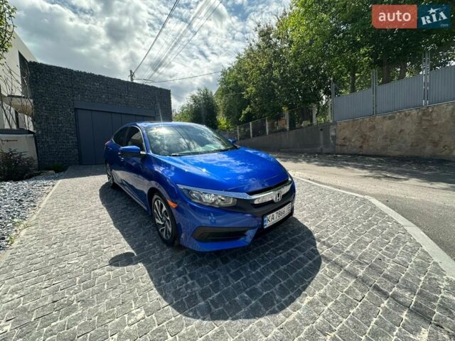 Синий Хонда Цивик, объемом двигателя 2 л и пробегом 89 тыс. км за 14500 $, фото 1 на Automoto.ua