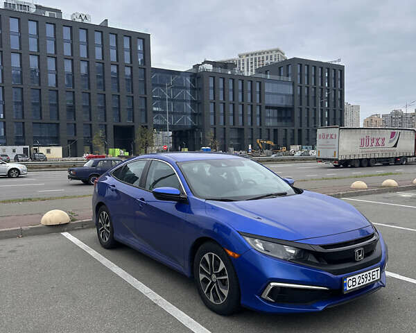 Синий Хонда Цивик, объемом двигателя 2 л и пробегом 64 тыс. км за 14500 $, фото 1 на Automoto.ua