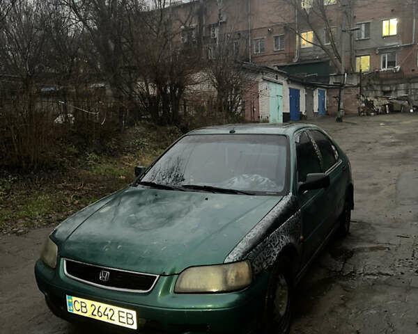 Зеленый Хонда Цивик, объемом двигателя 1.4 л и пробегом 457 тыс. км за 1600 $, фото 1 на Automoto.ua