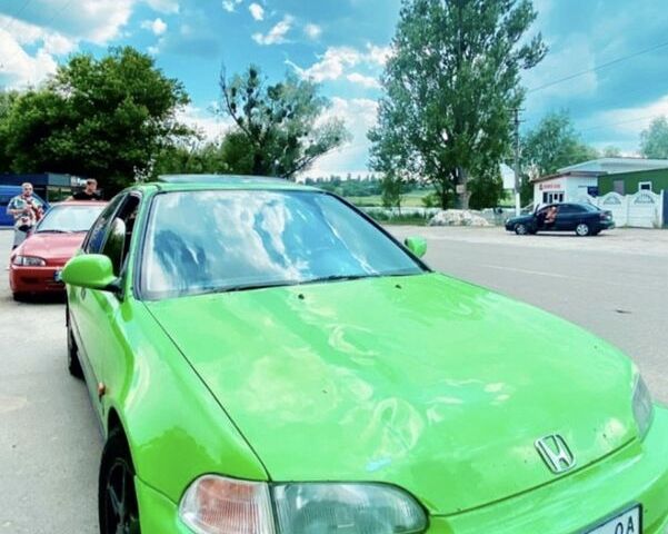 Хонда Цивик 1995 в Фастове на Automoto.ua Зеленый Хонда Цивик, объемом двигателя 1.5 л и пробегом 100 тыс. км за 2200 $, фото 1 на Automoto.ua